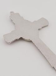 Cruz de Lourdes Rojo 10 cm - Medalla de las Apariciones
