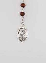 Terço de São Miguel em Madeira com Corrente