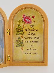 Icono Díptico Virgen Milagrosa + Oración