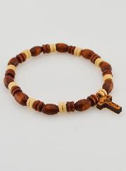 Pulsera Rosario Decenario de Madera