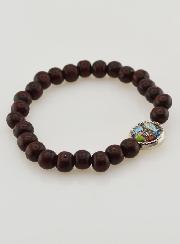 Pulseira Religiosa Infantil em Elástico