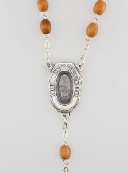 Rosario de Madera de Olivo y Agua de Lourdes