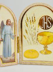 Icono Tríptico Recuerdo de Primera Comunión Niño