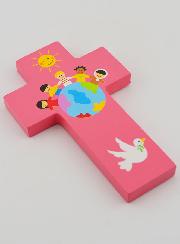 Cruz de Madera - Rosa