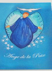 Estampa de Bautizo - Ángel de la Paz