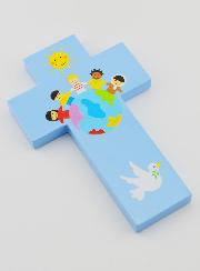 Cruz em Madeira - Crianças do Mundo