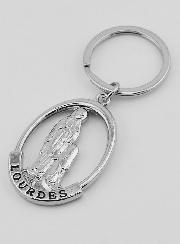 Porta-Chaves Recortado Nossa Senhora de Lourdes - 4 cm