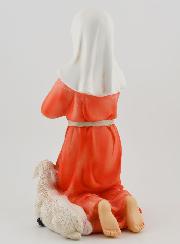 Estátua de Santa Bernadete em Oração - 18 cm