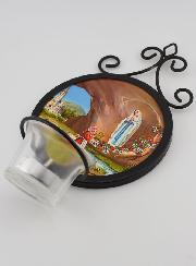Portavelas Icono Nuestra Señora de Lourdes