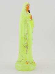 Estatuilla Nuestra Señora de Lourdes Fluorescente - 18 cm