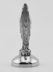 Estatuilla Nuestra Señora de Lourdes y Base Imantada - 5 cm