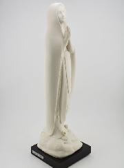 Estátua Artesanal Nossa Senhora de Lourdes Moderna - 35 cm