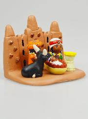 Belén de Navidad del Mundo - Natividad Malí