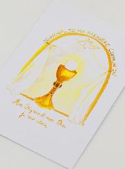 Imagem Lembrança da Minha Primeira Comunhão - Ouro