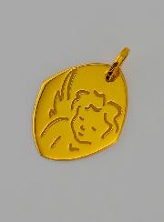 Medalla Ángel Protector - Rombo de Oro 375/1000