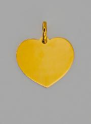 Medalla Ángel de la Guarda Corazón Modelo Niña de Oro