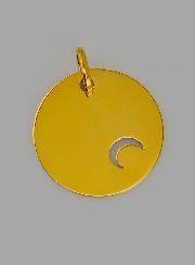 Medalla Virgen María Calada de Oro