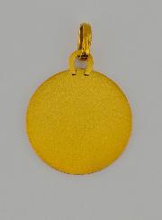 Medalla Virgen María del Velo Perfil Derecho de Oro