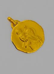 Medalla de San Cristóbal Protector de Oro