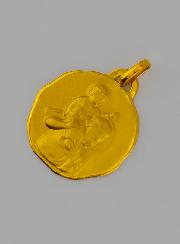 Medalla de San Cristóbal Protector de Oro