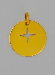 Medalla Cruz de Jesús Calada de Oro