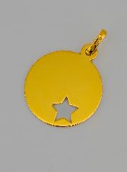 Medalla Estrella del Pastor Calada de Oro