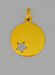 Medalla Estrella del Pastor Calada de Oro
