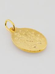 Medalla Milagrosa Dorada - 18mm