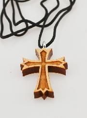 Colgante de Cruz en Madera
