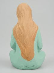 Estatua Nuestra Señora de la Acogida - Verde