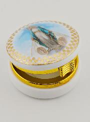 Cajita con la Imagen de la Virgen de la Medalla Milagrosa - 5 cms