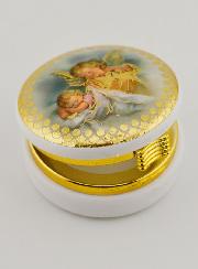 Cajita con la Imagen del Ángel protector con Linterna - 5 cms