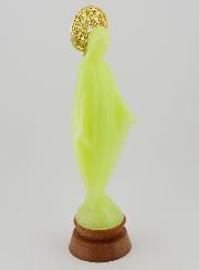Estatua de la Virgen Milagrosa en Neón - 14 cms
