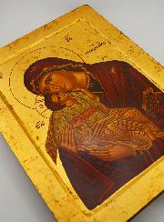 Icono Religioso - Virgen de la Ternura - 30 cms