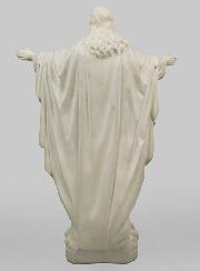 Grande Estátua Jesus Cristo Sagrado Coração Glorioso - 42 cm