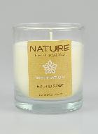 Vela Orgánica Colección Nature - Aroma Rosa Exótica - 8 X 7 cms
