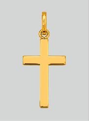 Colgante de Cruz de Jesucristo - 15 mm - Oro macizo de 18 k