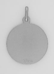 Medalha São Cristóvão em Prata Rodiada 925/1000 - 19 mm