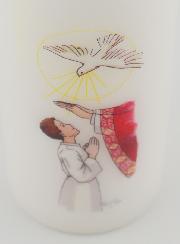 Cirio de Confirmación - Espíritu Santo - Niño Moreno