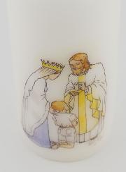 Vela Cirio de Comunión Jesús y Maria - Niño Rubio