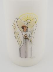 Cirio de Confirmación Caballero del Espíritu Santo - Chico Castaño