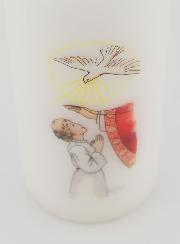 Cirio de Confirmación Recibe el Espíritu Santo  - Chica Rubia