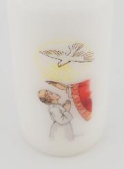 Vela Cirio de Confirmación Imposición de las Manos - Chica Rubia