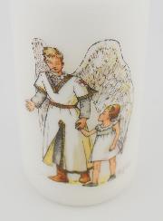 Vela de Bautismo - Ángel Guardián Protector e Chica