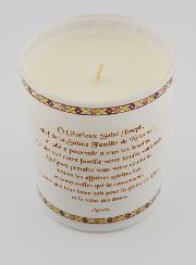 Vela de Lujo Perfumada San José con Oración