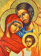 Icono Religioso Sagrada Familia - 19cm