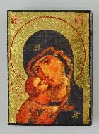 Icono Religioso Virgen de Ternura - Formato Mini