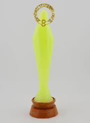 Estatua de Nuestra Señora de Lourdes Fluo Luminosa - 14 cms