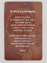 Tarjeta de Oración del Ave María