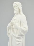 Estatua del Sagrado Corazón de Jesús en Alabastro - 32 cms